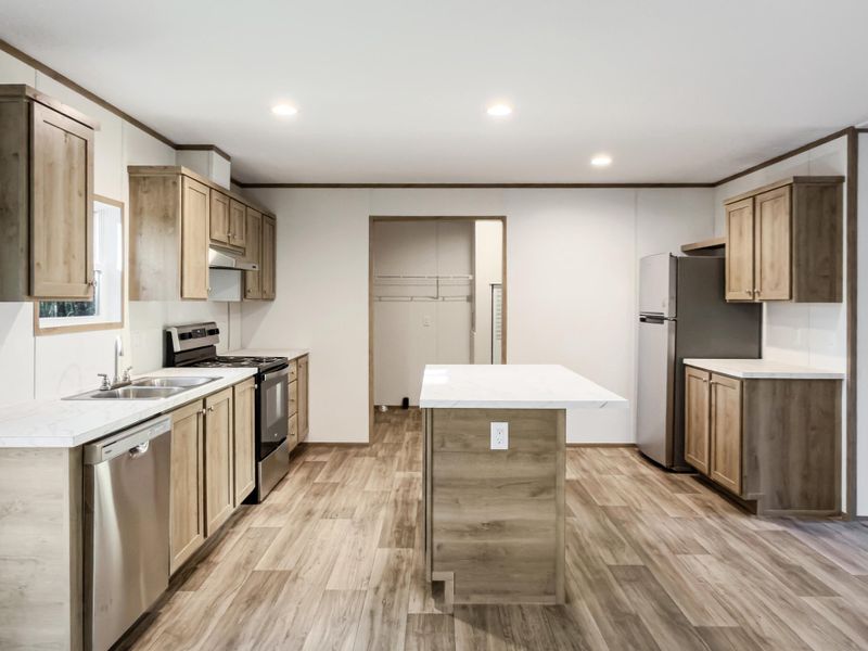 Furnished interior view inside a new home in , Round O (Image 7).