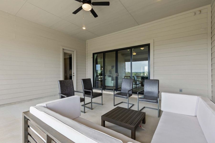 Representative exterior details of a home built from the The Summerlin A by Davidson Homes LLC in Potranco Oaks, Castroville (Image 3).
