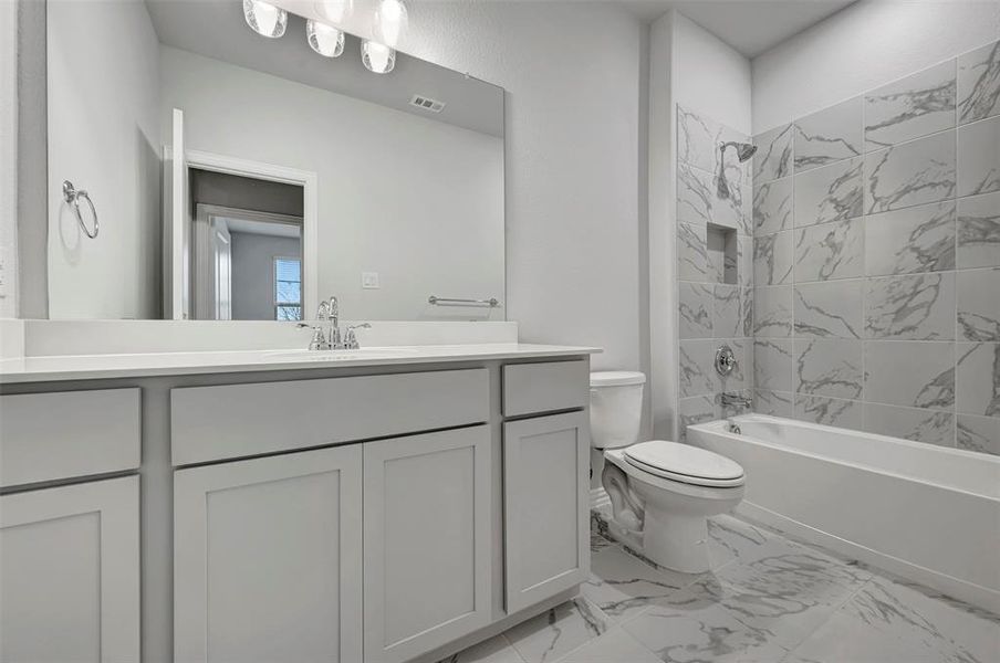 Furnished interior view inside a new home in Lilyana, Celina (Image 6).