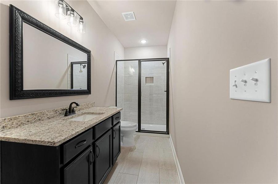 Furnished interior view inside a new home in , Jefferson (Image 12).
