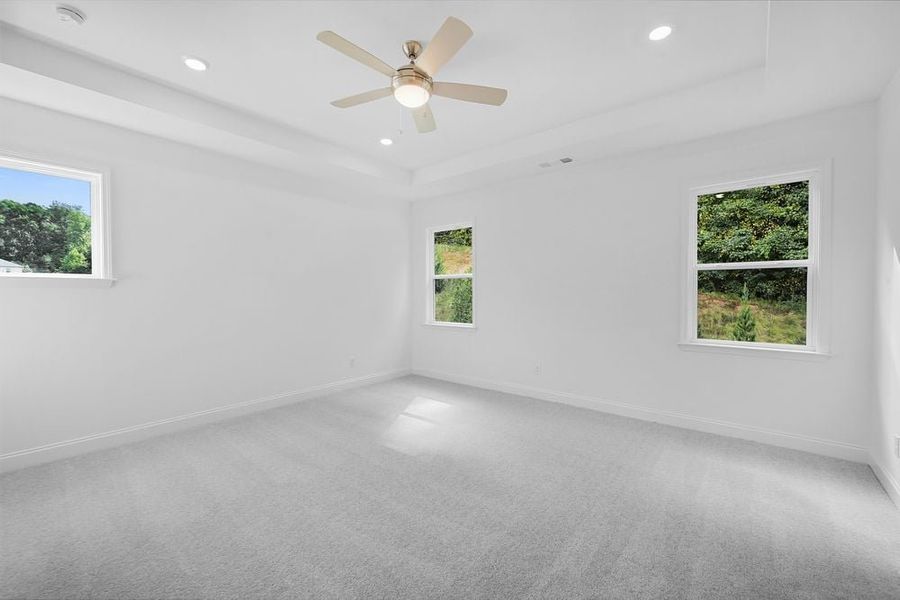 Representative unfurnished interior of a home built from the Lawrence by Taylor Morrison in Watson Park, Snellville (Image 17).