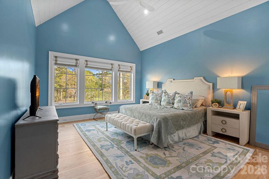 Furnished interior view inside a new home in , Clover (Image 37).