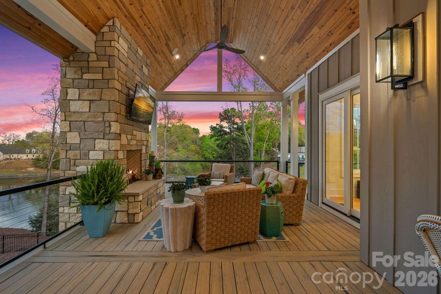 Exterior details and patio area of a home in , Clover (Image 28).