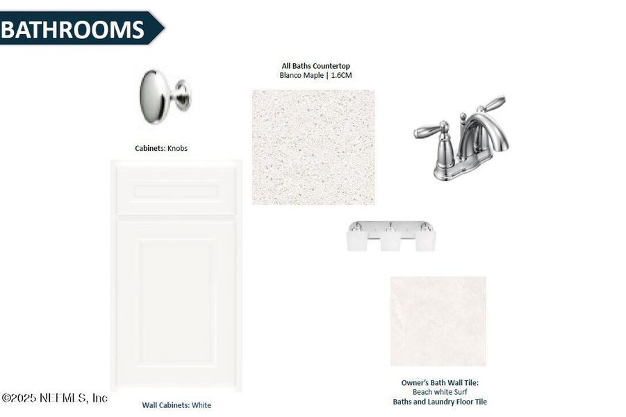 Sample of building materials used in homes in Murray Farms, Middleburg (Image 29).