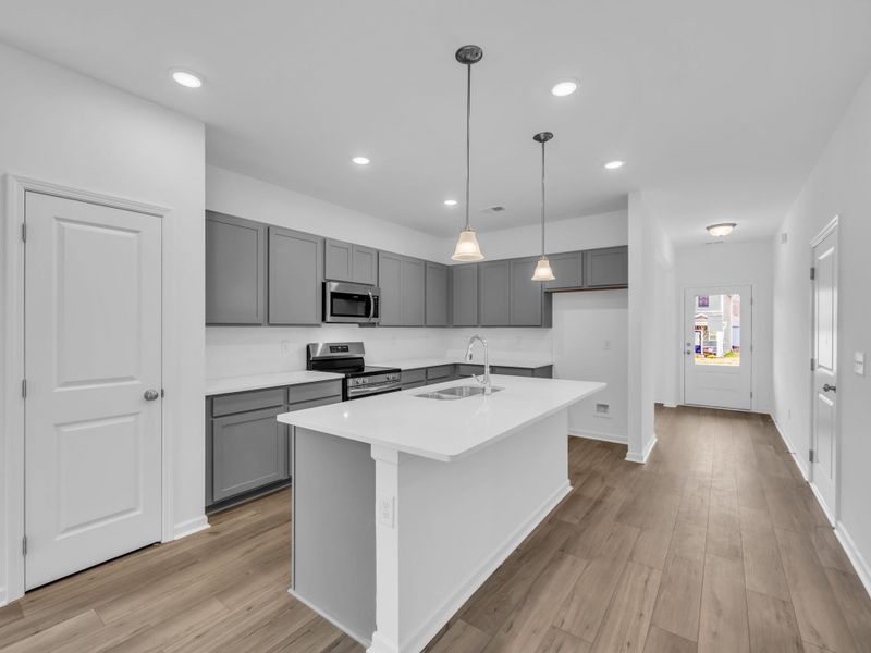 Furnished interior view inside a new home in Cantigny Park, Clarksville (Image 6).
