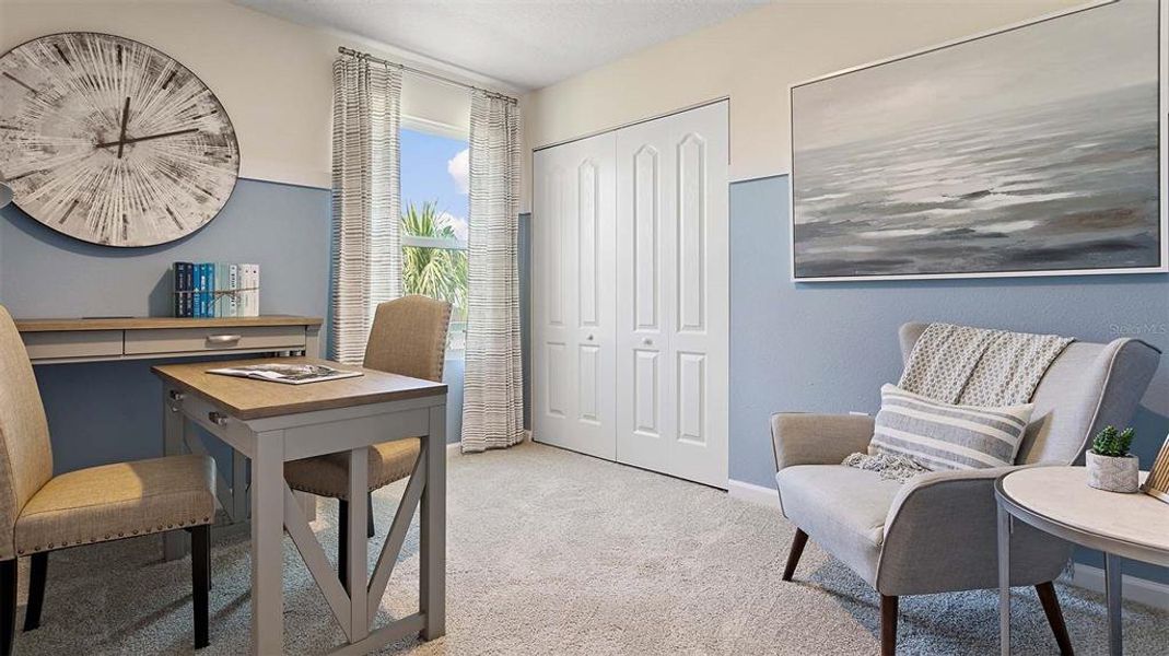 Furnished interior view inside a new home in Bridgewater, St. Augustine (Image 16).