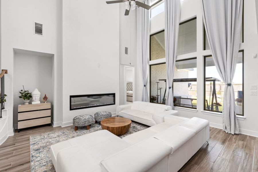 Furnished interior view inside a new home in Nolina, Georgetown (Image 26). Furnished interior view inside a new home in Nolina, Georgetown (Image 26).