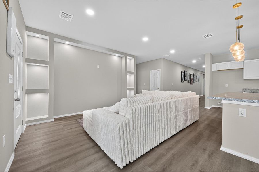 Furnished interior view inside a new home in , Cleveland (Image 33). Furnished interior view inside a new home in , Cleveland (Image 33).