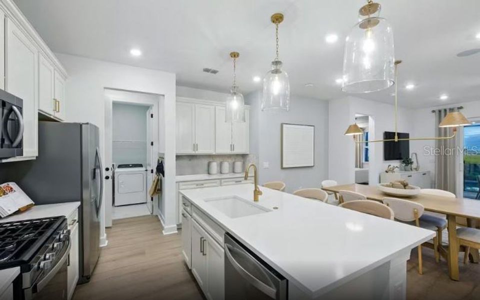 Furnished interior view inside a new home in SeaFlower, Bradenton (Image 14).