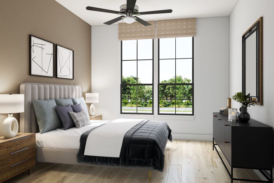 Representative furnished interior of a home built from the Downy by Tri Pointe Homes in Pecan Ridge, Fulshear (Image 12). Representative furnished interior of a home built from the Downy by Tri Pointe Homes in Pecan Ridge, Fulshear (Image 12).