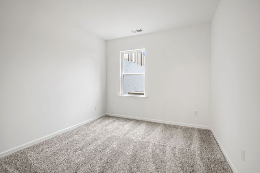 Spacious, unfurnished interior of a new home in Bryton, Huntersville (Image 53).