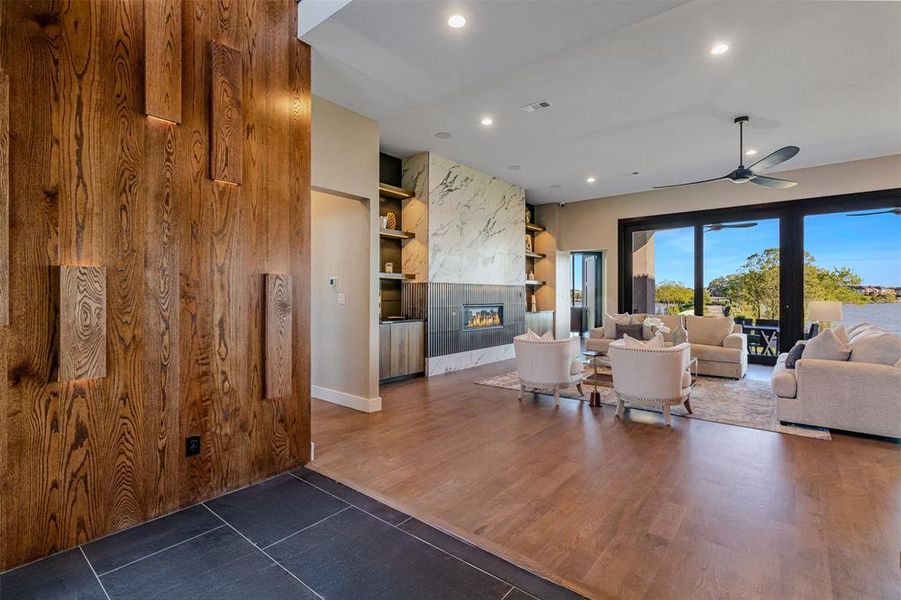 Furnished interior view inside a new home in , Heath (Image 7).