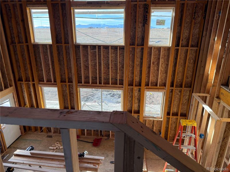 In-progress construction of a new home in , Peyton, CO (Image 5).
