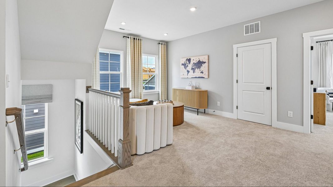 The Westport Plan by DRB Homes in Miller Farm - Loft The Westport Plan by DRB Homes in Miller Farm - Loft