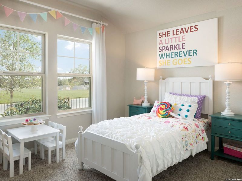 Furnished interior view inside a new home in Arcadia Ridge - Classic Series, San Antonio (Image 8).