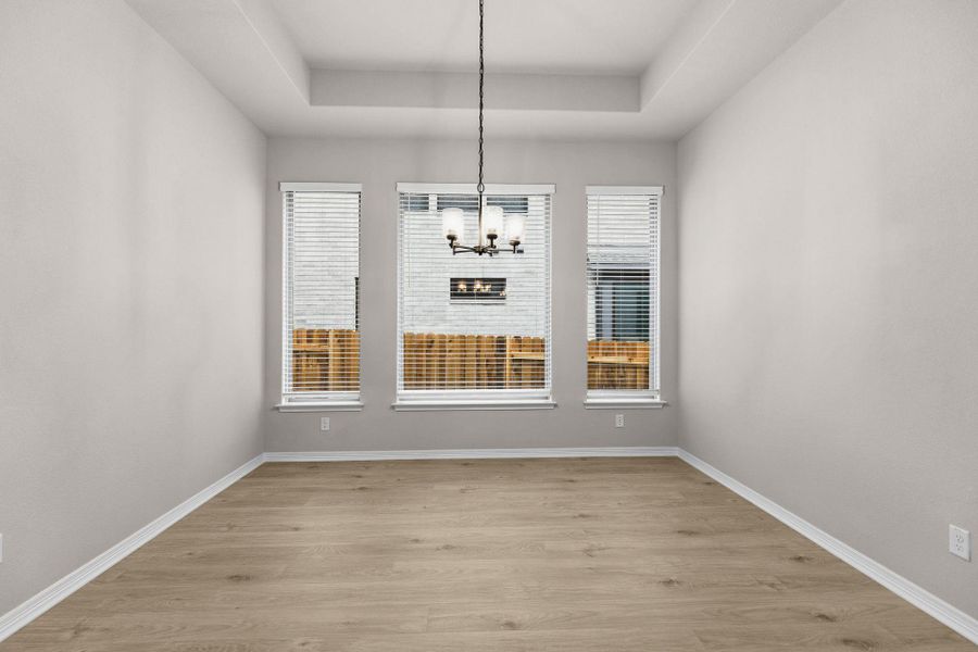 Casual Dining off of Kitchen