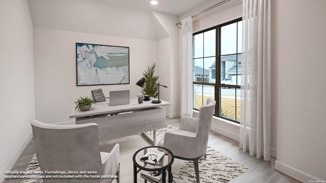 Furnished interior view inside a new home in Homestead, Schertz (Image 6). Furnished interior view inside a new home in Homestead, Schertz (Image 6).