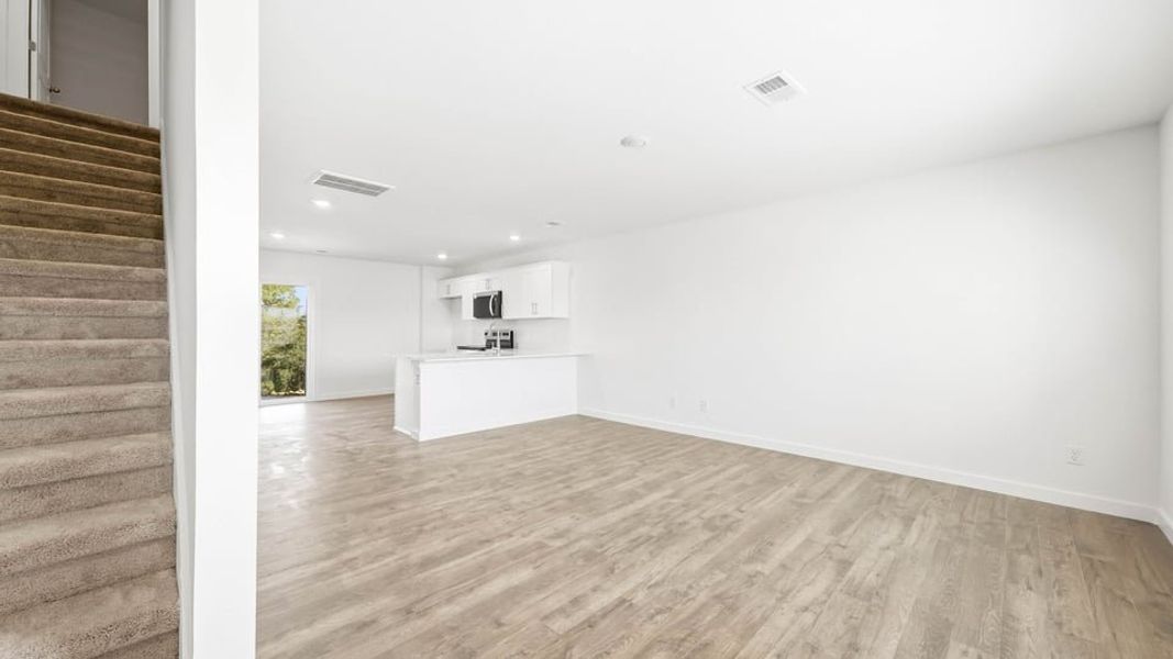 Spacious, unfurnished interior of a new home in Johnson Farms, Greeneville (Image 12). Spacious, unfurnished interior of a new home in Johnson Farms, Greeneville (Image 12).