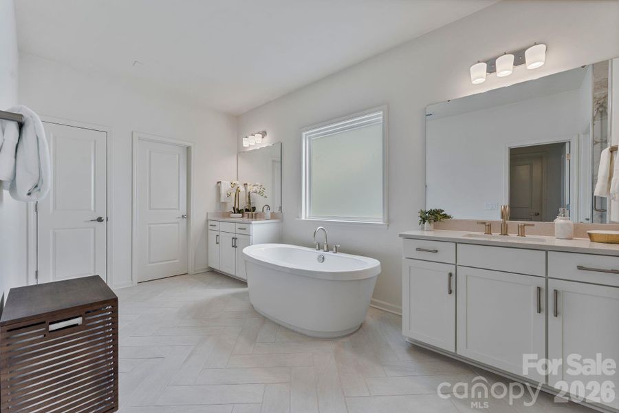 Furnished interior view inside a new home in , Indian Land (Image 30).