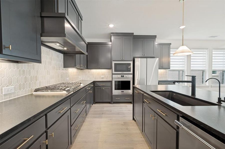 Furnished interior view inside a new home in , McKinney (Image 10).