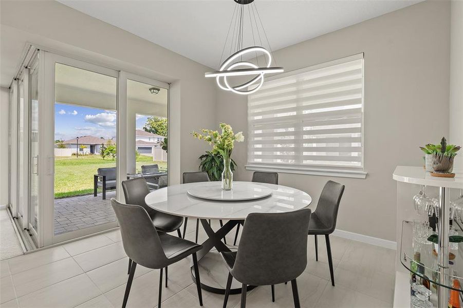 Furnished interior view inside a new home in Savannah Palms, Orlando (Image 27).