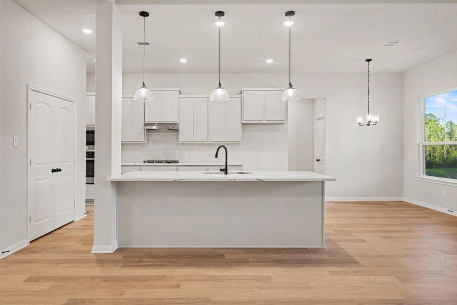 Furnished interior view inside a new home in Rose Hill Estates, Willis (Image 9).