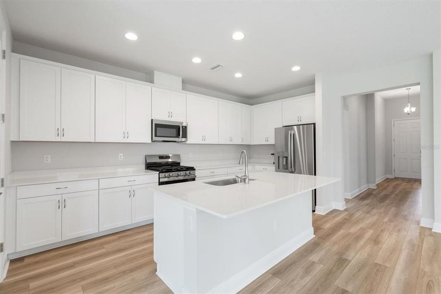 Furnished interior view inside a new home in Crosswind Ranch, Parrish (Image 9).