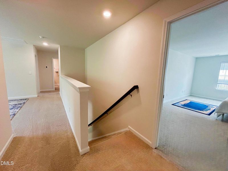 16. View from the top of the landing