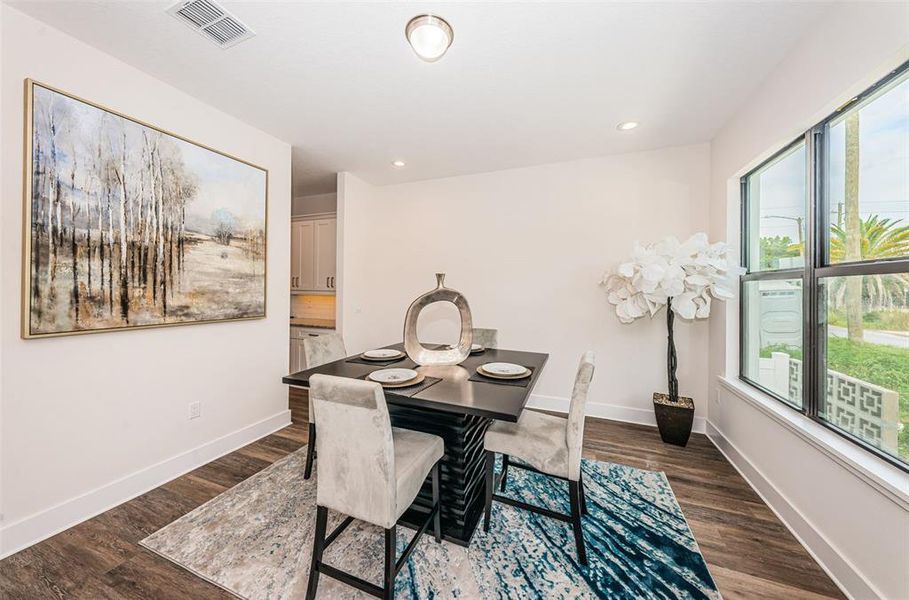Furnished interior view inside a new home in , New Port Richey (Image 14).