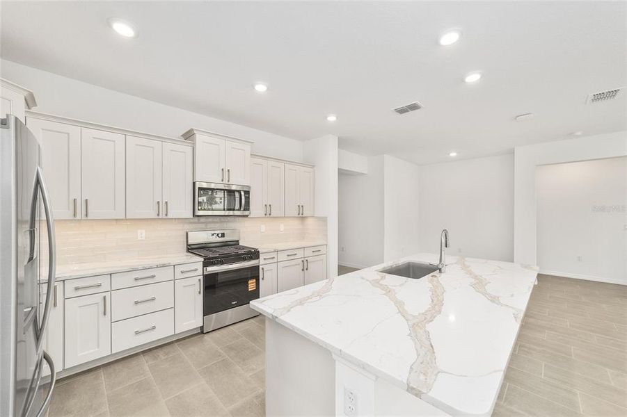 Furnished interior view inside a new home in , Ocala (Image 8).