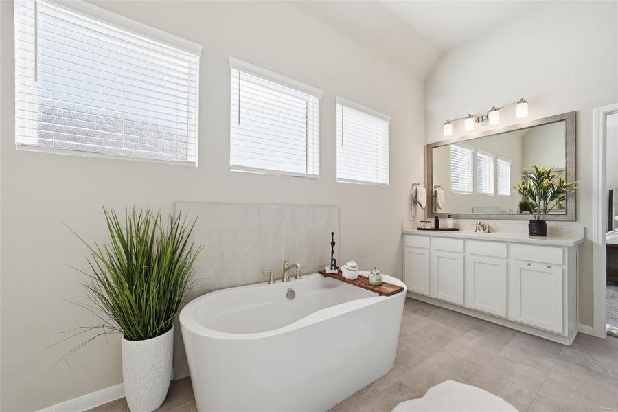 Furnished interior view inside a new home in Tejas Landing, Needville (Image 27).