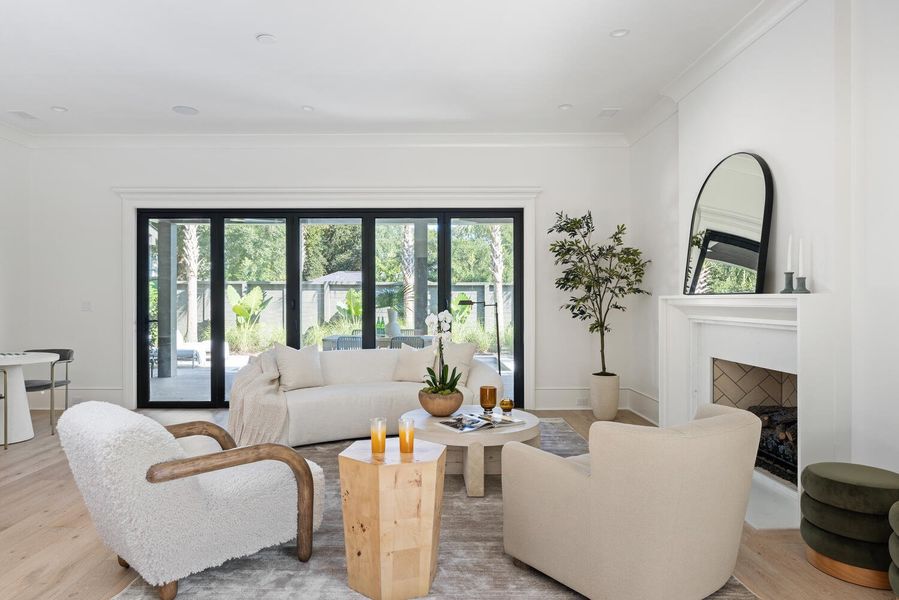 Furnished interior view inside a new home in , Mount Pleasant (Image 62).