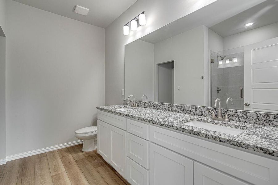 Furnished interior view inside a new home in , Fort Worth (Image 10).