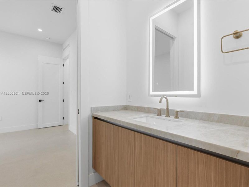 Furnished interior view inside a new home in , Miami (Image 18). Furnished interior view inside a new home in , Miami (Image 18).