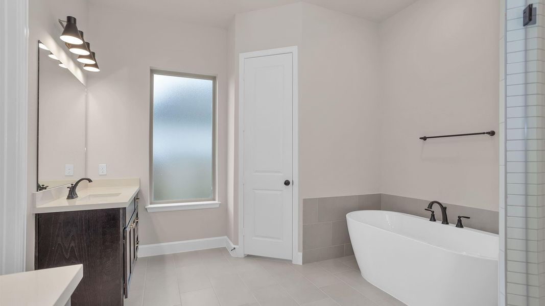 Furnished interior view inside a new home in Valencia 60', Manvel (Image 4). Furnished interior view inside a new home in Valencia 60', Manvel (Image 4).