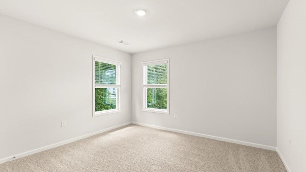 Spacious, unfurnished interior of a new home in Thalley Creek Estates, Cumming (Image 27). Spacious, unfurnished interior of a new home in Thalley Creek Estates, Cumming (Image 27).
