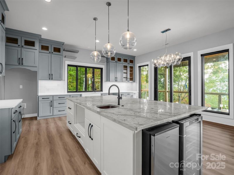Furnished interior view inside a new home in , Mill Spring (Image 7).