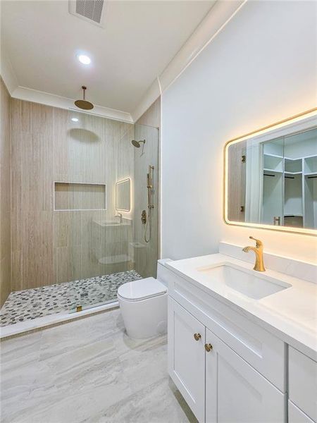 Furnished interior view inside a new home in , Winder (Image 40).