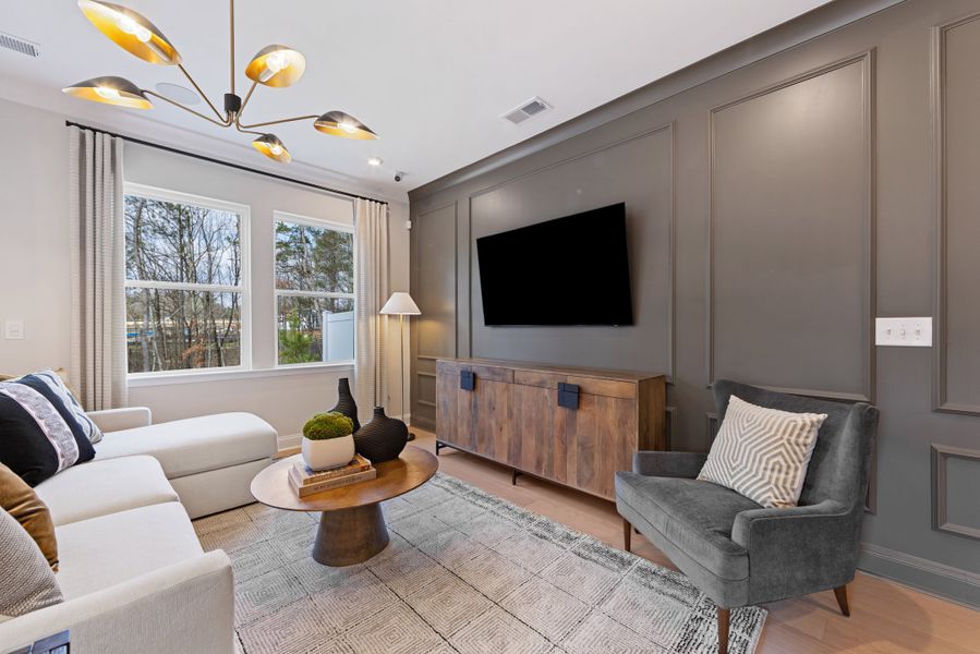 Furnished interior view inside a new home in Southbridge, Fort Mill (Image 10).