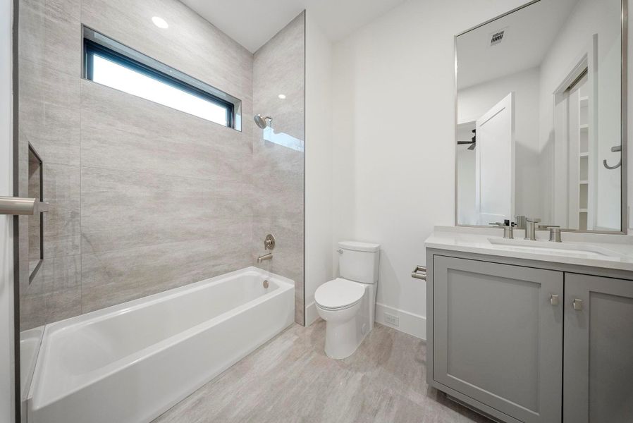 Furnished interior view inside a new home in , Houston (Image 3).