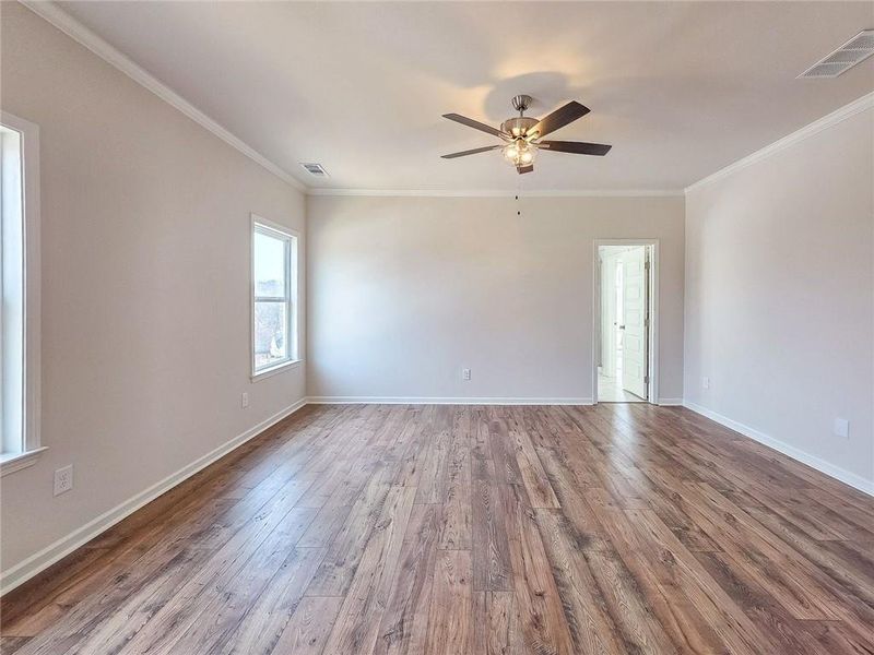 Spacious, unfurnished interior of a new home in , Dawsonville (Image 27).