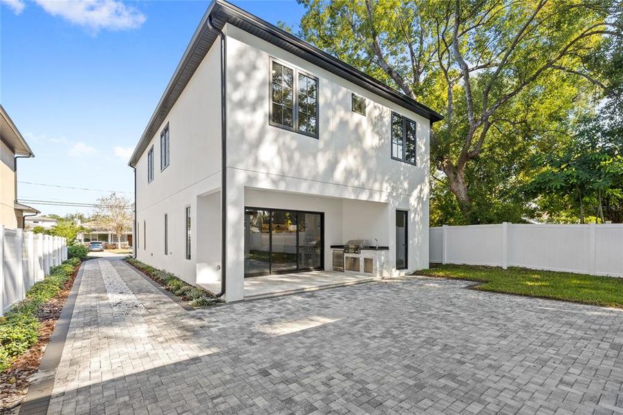 Exterior details and patio area of a home in , Orlando (Image 30). Exterior details and patio area of a home in , Orlando (Image 30).