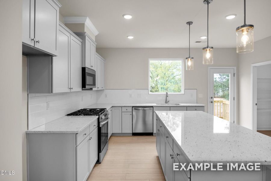 Furnished interior view inside a new home in Camden Park, Knightdale (Image 10).