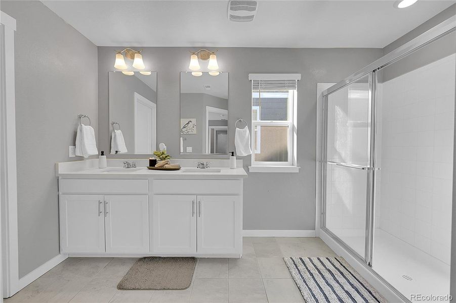 Furnished interior view inside a new home in , Parker (Image 8). Furnished interior view inside a new home in , Parker (Image 8).