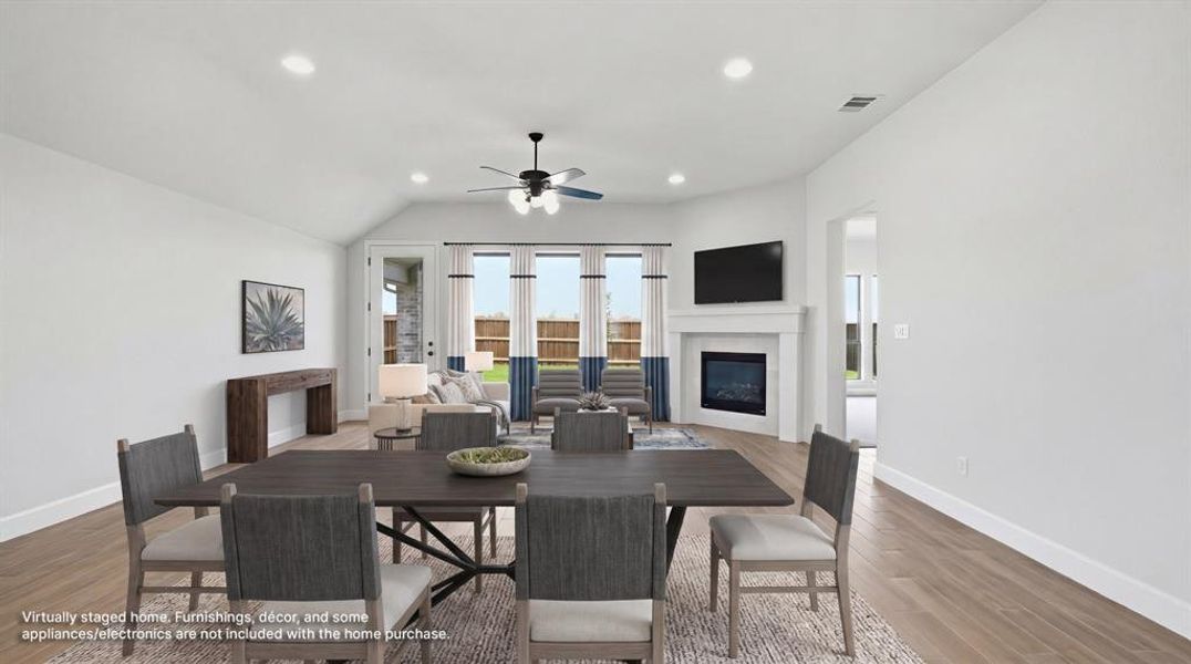 Furnished interior view inside a new home in Meraki, Forney (Image 6).