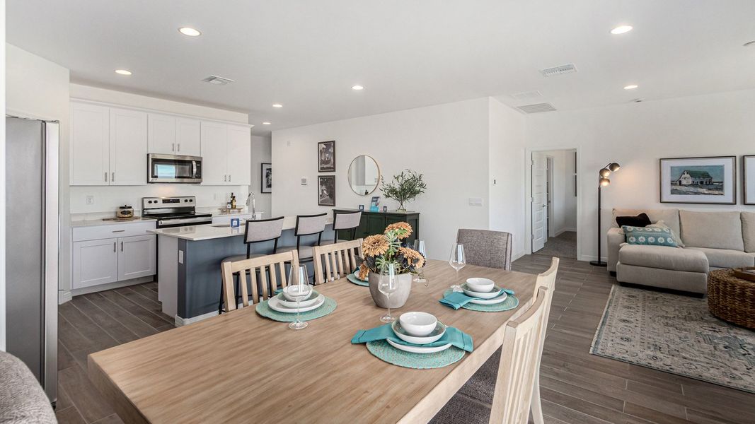Furnished interior view inside a new home in Sahuarita Acres, Sahuarita (Image 14).
