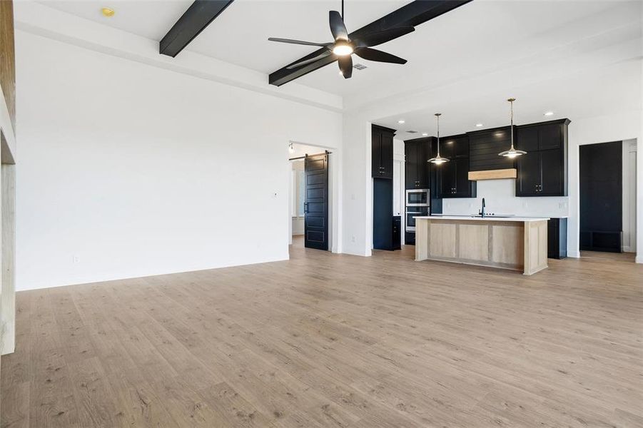 Spacious, unfurnished interior of a new home in , Godley (Image 30).