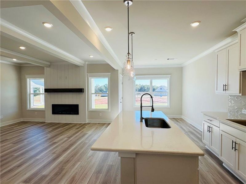 Furnished interior view inside a new home in Summerlin, Winder (Image 4).