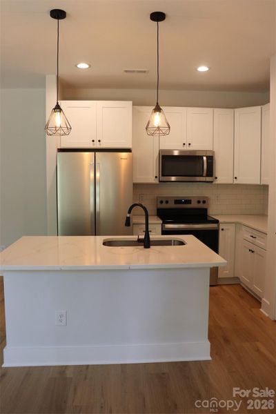 Furnished interior view inside a new home in , Dallas (Image 4).