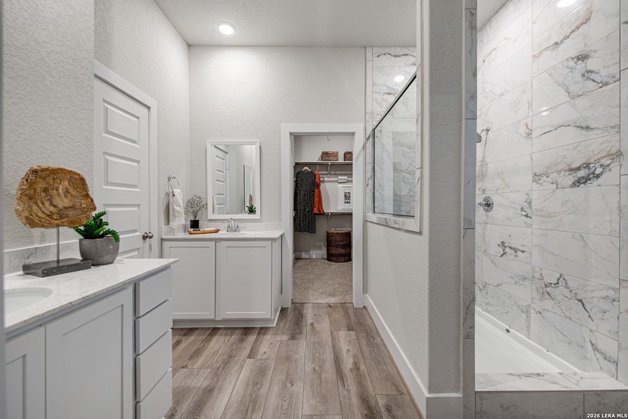 Furnished interior view inside a new home in Stillwater Ranch, San Antonio (Image 7).